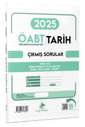 Dizgi Kitap ÖABT MEB-AGS Tarih Öğretmenliği 2025 Sınavı Çıkmış Sorular Çözümlü - Dizgi Kitap Yayınları