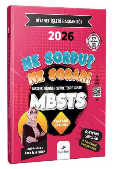 Dizgi Kitap 2026 MBSTS Ne Sordu Ne Sorar Soru Bankası - 1