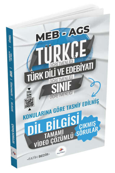 Dizgi Kitap ÖABT MEB-AGS Türkçe-Edebiyat-Sınıf Dil Bilgisi Çıkmış Sorular Konularına Göre Çözümlü - 1