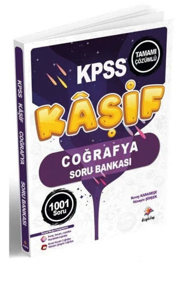 Dizgi Kitap KPSS Coğrafya KAŞİF Soru Bankası Çözümlü - 1