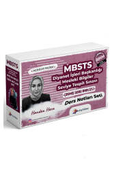 Dizgi Kitap 2026 MBSTS Ders Notları Seti 12 Fasikül - Dizgi Kitap Yayınları