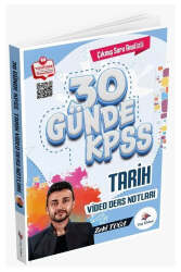 Dizgi Kitap KPSS 30 Günde Tarih Video Ders Notları - Dizgi Kitap Yayınları