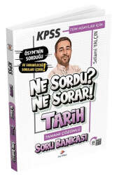Dizgi Kitap KPSS Tarih Ne Sordu Ne Sorar Soru Bankası Çözümlü - Dizgi Kitap Yayınları