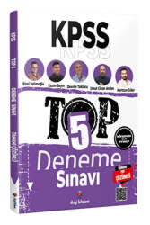 Dizgi Kitap 2026 KPSS TOP 5 Tamamı PDF Çözümlü Fasiküller Halinde 5 Deneme Sınavı - Dizgi Kitap Yayınları