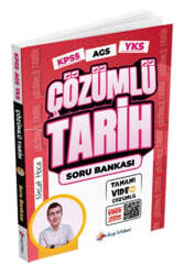 Dizgi Kitap KPSS MEB AGS YKS E-KPSS Tarih Tamamı Video Çözümlü Soru Bankası - Dizgi Kitap Yayınları