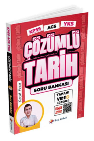 Dizgi Kitap KPSS MEB AGS YKS E-KPSS Tarih Tamamı Video Çözümlü Soru Bankası - 1