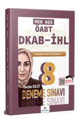 Dizgi Kitap 2026 MEB AGS ÖABT DKAB İHL Tamamı Video Çözümlü 8 Deneme Sınavı - Dizgi Kitap Yayınları