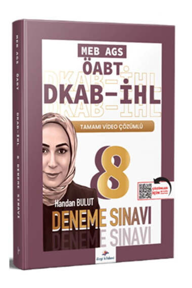 Dizgi Kitap 2026 MEB AGS ÖABT DKAB İHL Tamamı Video Çözümlü 8 Deneme Sınavı - 1