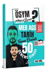 Dizgi Kitap ÖSYM Böyle Sorar 2026 MEB AGS Tarih Tamamı PDF Çözümlü 50 Deneme Sınavı - Dizgi Kitap Yayınları