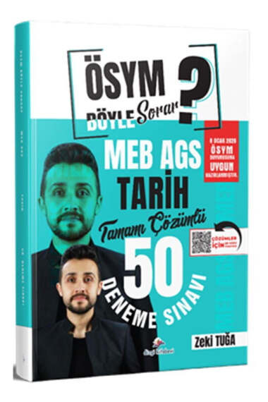 Dizgi Kitap ÖSYM Böyle Sorar 2026 MEB AGS Tarih Tamamı PDF Çözümlü 50 Deneme Sınavı - 1