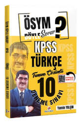 Dizgi Kitap ÖSYM Böyle Sorar 2026 KPSS Türkçe Tamamı PDF Çözümlü 10 Deneme Sınavı - Dizgi Kitap Yayınları