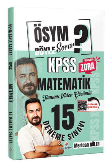 Dizgi Kitap ÖSYM Böyle Sorar 2026 KPSS Matematik Tamamı Video Çözümlü 15 Deneme - 1