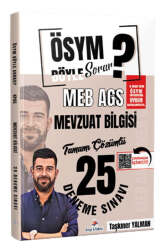 Dizgi Kitap 2026 MEB AGS Mevzuat Bilgisi Tamamı PDF Çözümlü 25 Deneme Sınavı - Dizgi Kitap Yayınları