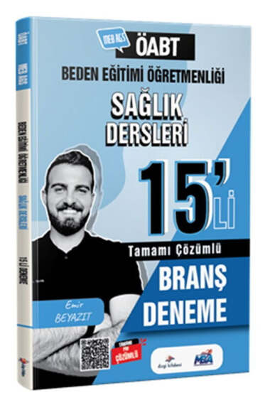 Dizgi Kitap 2026 MEB AGS ÖABT Beden Eğitimi Sağlık Dersleri Tamamı PDF Çözümlü 15 li Branş Deneme - 1