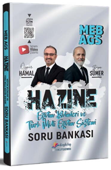 Dizgi Kitap 2027 MEB AGS Hazine Eğitim Bilimleri ve Türk Milli Eğitim Sistemi Tamamı Video Çözümlü Soru Bankası - 1