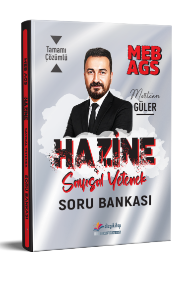 Dizgi Kitap 2027 MEB AGS Hazine Sayısal Yetenek Soru Bankası Tamamı Çözümlü Mertcan Güler - 1