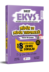 Dizgi Kitap 2027 MEB EKYS Müdür ve Müdür Yardımcılığı Son 8 Yıl Çıkmış Sorular Tamamı Qr Çözümlü Fatih Sesli 5. Baskı - Dizgi Kitap Yayınları