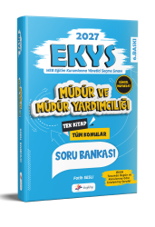 Dizgi Kitap 2027 MEB EKYS Müdür ve Müdür Yardımcılığı Soru Bankası 6. Baskı Fatih Sesli - Dizgi Kitap Yayınları