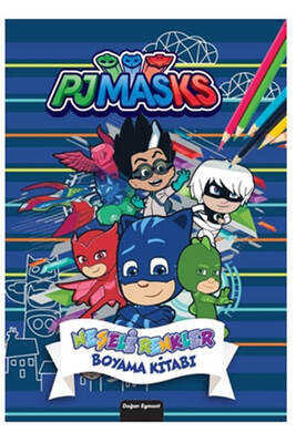 Pjmasks Neşeli Renkler Boyama Kitabı Doğan Egmont Yayıncılık - 1