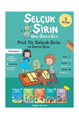 Doğan Egmont Yayıncılık Selçuk Şirin Okul Öncesi Kutulu Set 5 Kitap Takım - 1