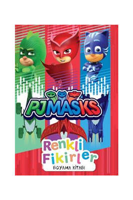 Doğan Egmont Yayıncılık Pjmasks Renkli Fikirler Boyama Kitabı - 1