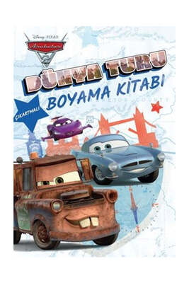 Doğan Egmont Yayıncılık Disney Pixar - Arabalar 2 - Dünya Turu Boyama Kitabı - 1