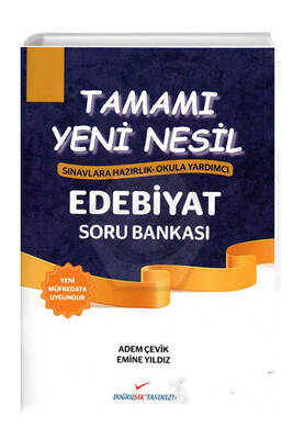 Doğruışık Yayınları Tamamı Yeni Nesil Edebiyat Soru Bankası - 1