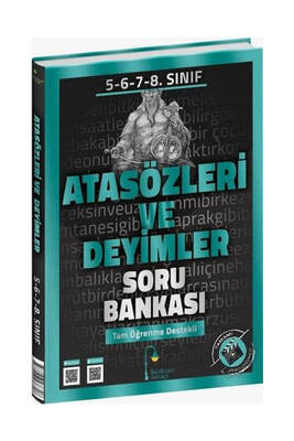 Edebiyat Sokağı 8. Sınıf Atasözleri ve Deyimler Soru Bankası - 1