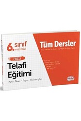 Editör Yayınevi - Editör Yayınları 6. Sınıf Tüm Dersler Hızlı Telafi Eğitimi