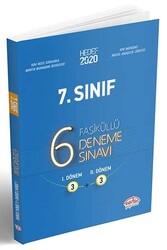 Editör Yayınevi - Editör Yayınları 7. Sınıf Çözümlü 6 Fasikül Deneme Sınavı