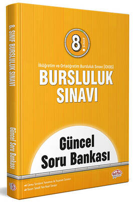 Editör Yayınları 8. Sınıf Bursluluk Sınavı Güncel Soru Bankası İOKBS - 1