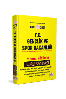 ​Editör Yayınları 2020 GYS T.C. Gençlik ve Spor Bakanlığı Tamamı Çözümlü Soru Bankası - 1