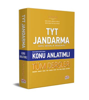 Editör Yayınları TYT Jandarma Sahil Güvenlik Akademisi Konu Anlatımlı Tüm Dersler - 1