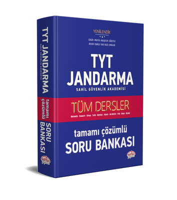 Editör Yayınları TYT Jandarma Sahil Güvenlik Akademisi Tamamı Çözümlü Tüm Dersler Soru Bankası - 1