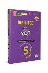 Editör Yayınevi - Editör Yayınevi İngilizce YDT YKS-DİL Tamamı Çözümlü 5 Fasikül Deneme