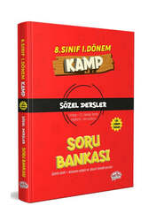Editör Yayınevi - Editör Yayınevi 8. Sınıf 1. Dönem Kamp Sözel Soru Bankası