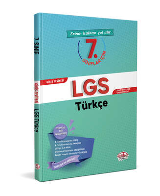 Editör Yayınları 7.Sınıflar İçin LGS Türkçe - 1