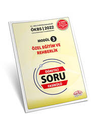 Editör Yayınevi - Editör Yayınevi Uzman ve Başöğretmen Modül 3 Özel Eğitim ve Rehberlik Öğretici Soru Fasikülü