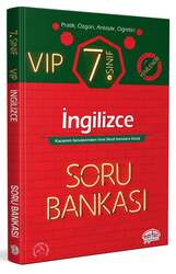 Editör Yayınevi - Editör Yayınları 7. Sınıf VIP İngilizce Soru Bankası
