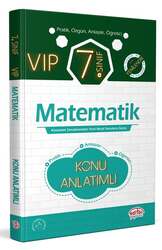 Editör Yayınevi - Editör Yayınları 7. Sınıf VIP Matematik Konu Anlatımlı