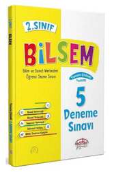 Editör Yayınevi - Editör Yayınları 2. Sınıf Bilsem Hazırlık 5 Deneme