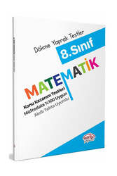 Editör Yayınevi - Editör Yayınları 8.Sınıf Matematik Dökme Yaprak Testler