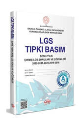 Editör Yayınevi - Editör Yayınları LGS Tıpkı Basım Çıkmış Sorular ve Çözümleri