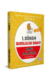 Editör Yayınevi - Editör Yayınları 6. Sınıf 1. Dönem Bursluluk Sınavı Konu Anlatımlı