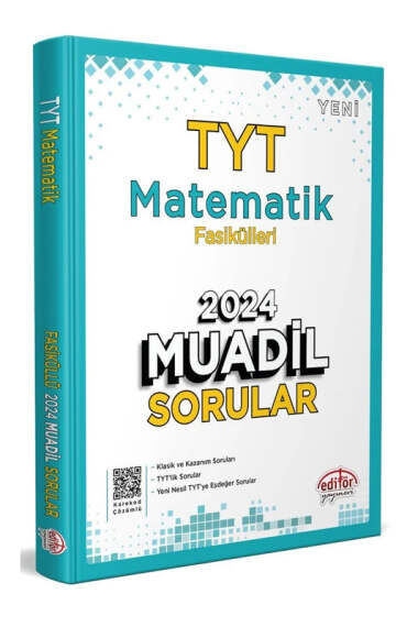 Editör Yayınları 2024 TYT Matematik Fasikülleri Muadil Sorular - 1