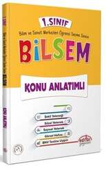 Editör Yayınevi - Editör Yayınları 1. Sınıf Bilsem Konu Anlatımlı