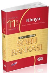 Editör Yayınevi - Editör Yayınları 11. Sınıf Kimya Özetli Lezzetli Soru Bankası