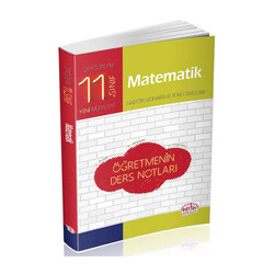 11. Sınıf Matematik Öğretmenin Ders Notları Editör Yayınları - Editör Yayınları