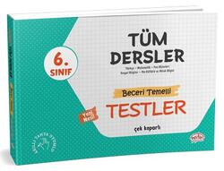 Editör Yayınları 6. Sınıf Tüm Dersler Beceri Temelli Testler - Editör Yayınları