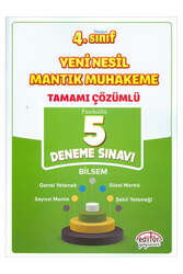 Editör Yayınevi 4. Sınıf Yeni Nesil Mantık Mukakeme Tamamı Çözümlü 5 Deneme - Editör Yayınları
